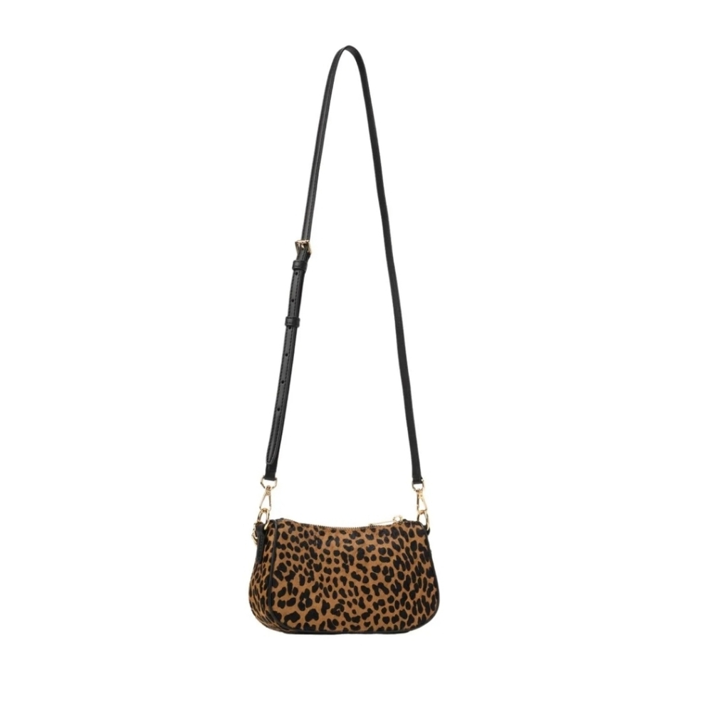 Michael Kors Carmela Leopard Print Women's Small Bag - Picture 7 of 13